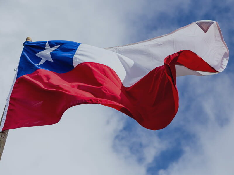 Estudio Jurídico Aguirre y Greene - Bandera de Chile